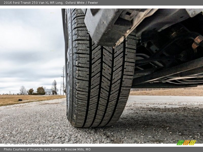 Oxford White / Pewter 2016 Ford Transit 250 Van XL MR Long