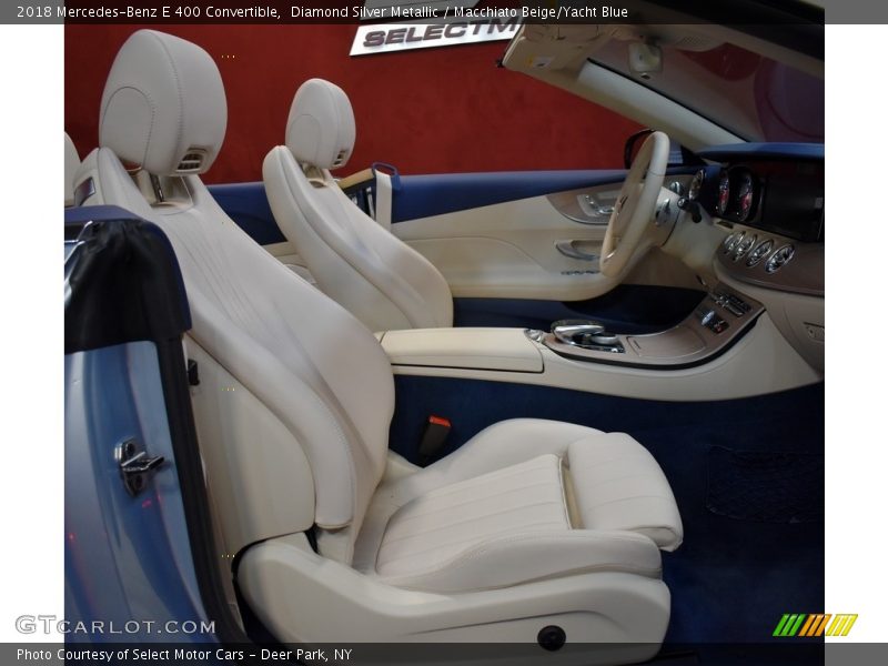 Front Seat of 2018 E 400 Convertible