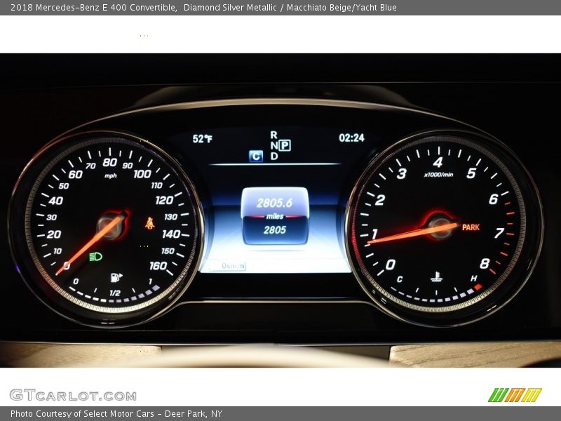  2018 E 400 Convertible 400 Convertible Gauges