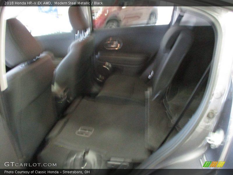 Modern Steel Metallic / Black 2018 Honda HR-V EX AWD