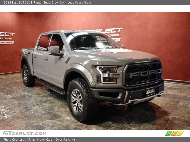 Lead Foot / Black 2018 Ford F150 SVT Raptor SuperCrew 4x4