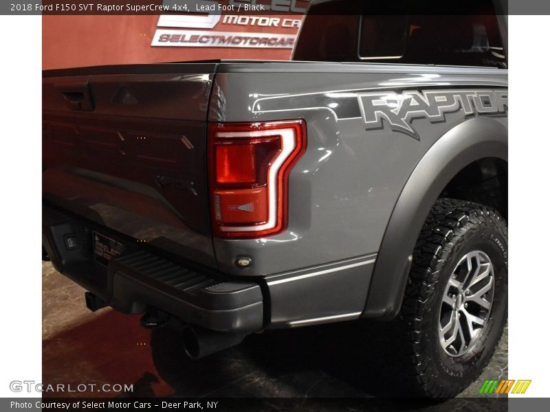 Lead Foot / Black 2018 Ford F150 SVT Raptor SuperCrew 4x4