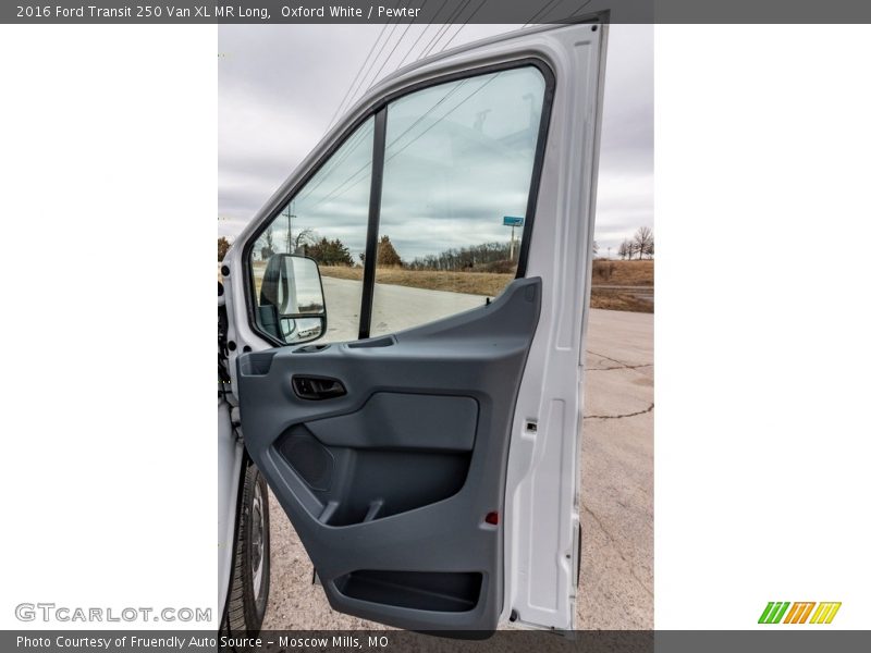 Oxford White / Pewter 2016 Ford Transit 250 Van XL MR Long