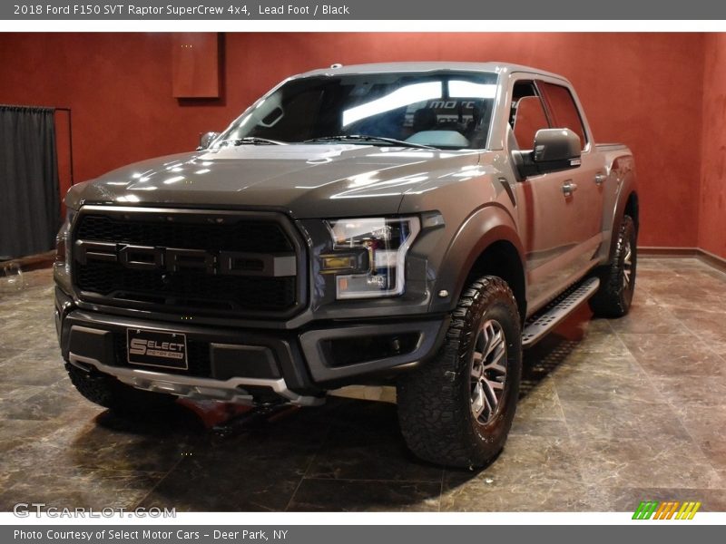 Lead Foot / Black 2018 Ford F150 SVT Raptor SuperCrew 4x4