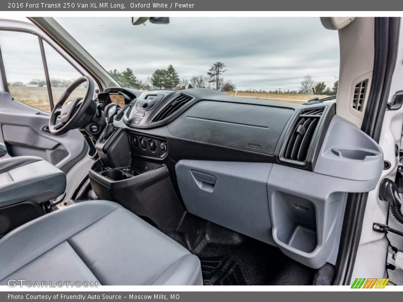 Oxford White / Pewter 2016 Ford Transit 250 Van XL MR Long