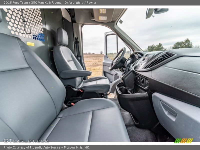 Oxford White / Pewter 2016 Ford Transit 250 Van XL MR Long
