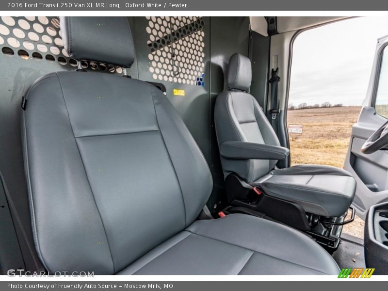 Oxford White / Pewter 2016 Ford Transit 250 Van XL MR Long