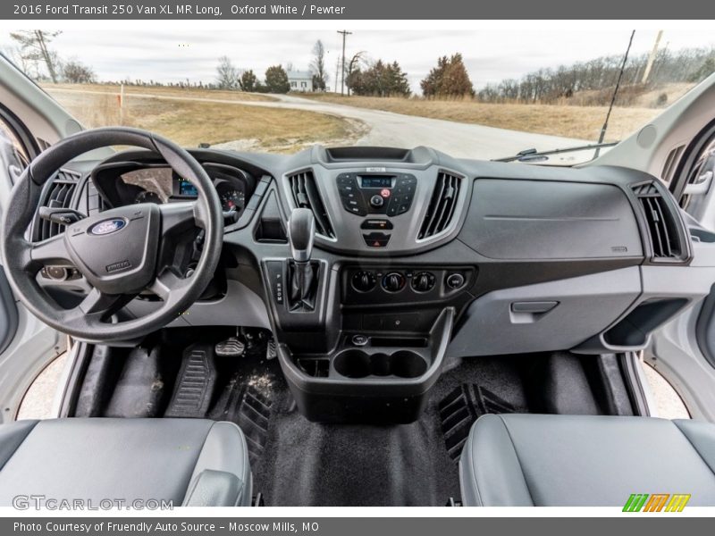 Dashboard of 2016 Transit 250 Van XL MR Long