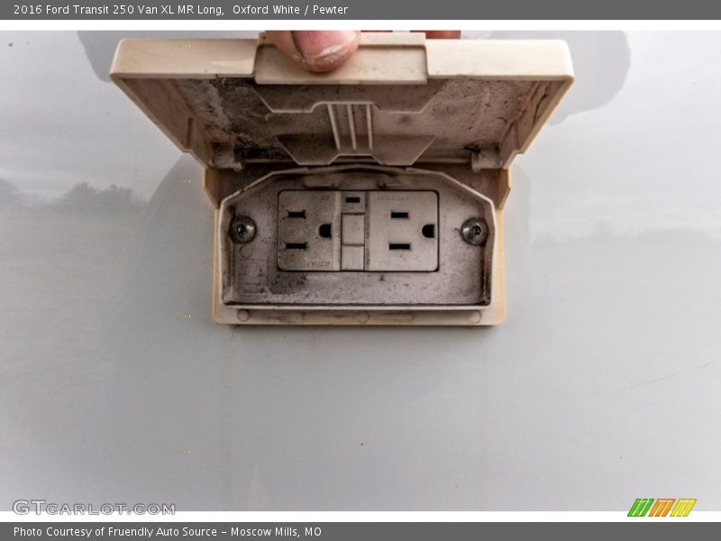 Oxford White / Pewter 2016 Ford Transit 250 Van XL MR Long