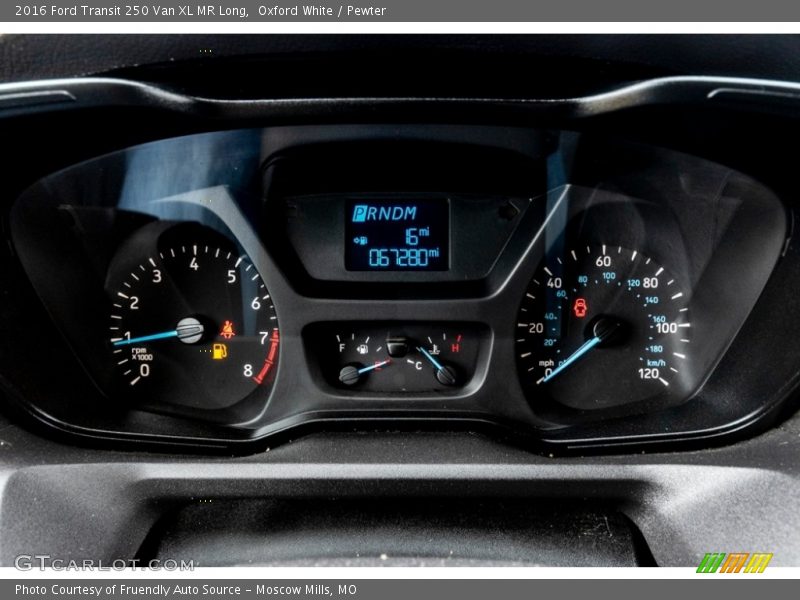  2016 Transit 250 Van XL MR Long 250 Van XL MR Long Gauges