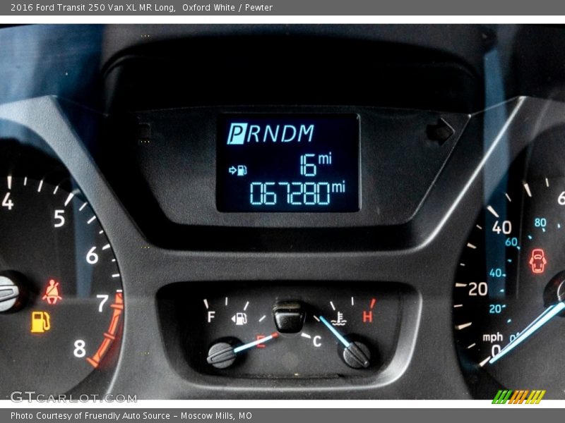  2016 Transit 250 Van XL MR Long 250 Van XL MR Long Gauges