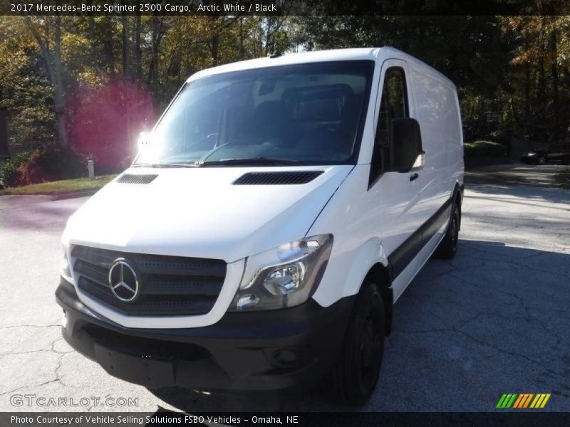 Arctic White / Black 2017 Mercedes-Benz Sprinter 2500 Cargo