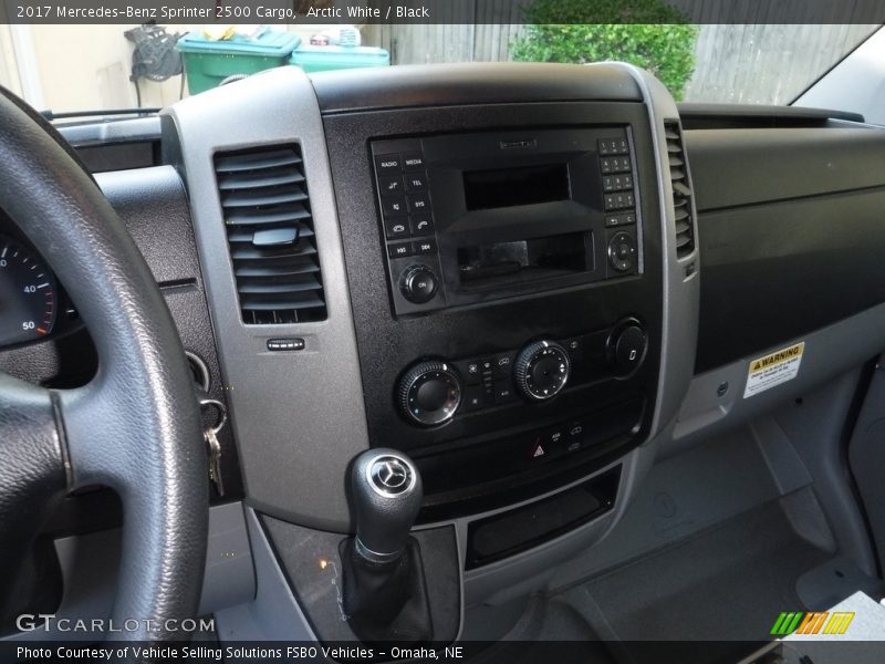 Arctic White / Black 2017 Mercedes-Benz Sprinter 2500 Cargo