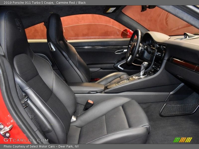 Front Seat of 2019 911 Turbo S Coupe