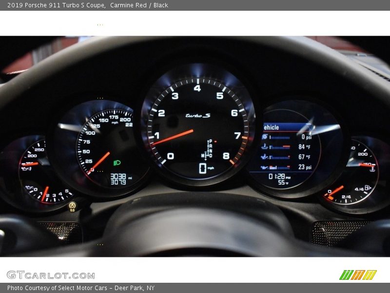  2019 911 Turbo S Coupe Turbo S Coupe Gauges