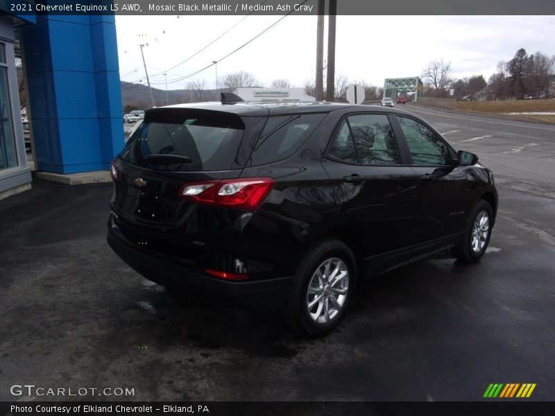 Mosaic Black Metallic / Medium Ash Gray 2021 Chevrolet Equinox LS AWD