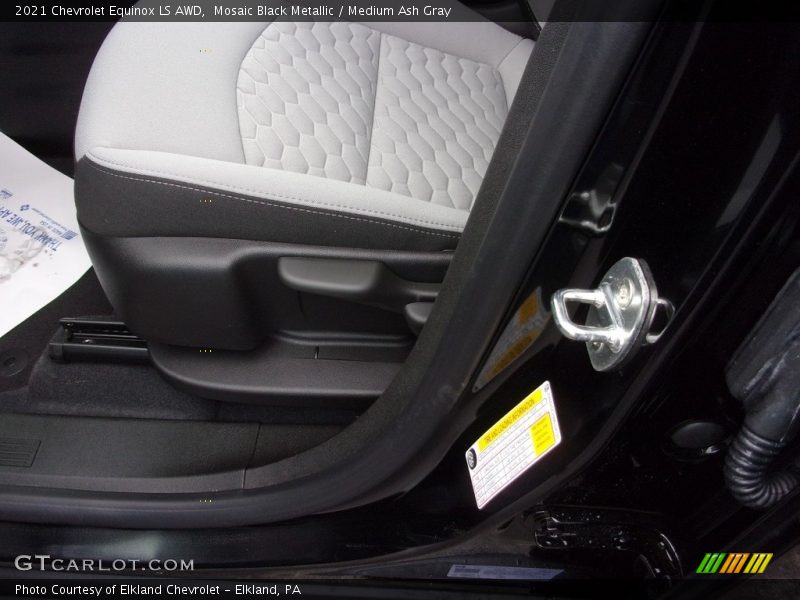Mosaic Black Metallic / Medium Ash Gray 2021 Chevrolet Equinox LS AWD