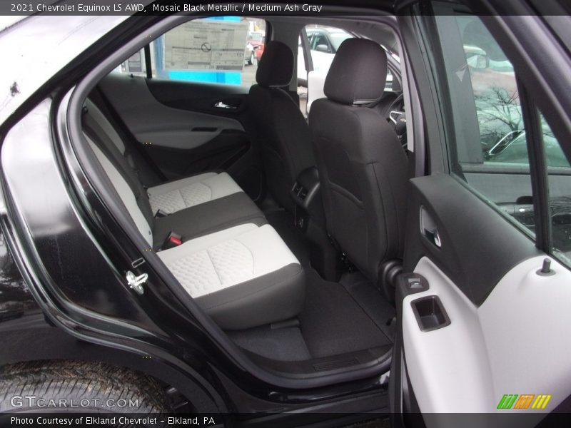 Mosaic Black Metallic / Medium Ash Gray 2021 Chevrolet Equinox LS AWD