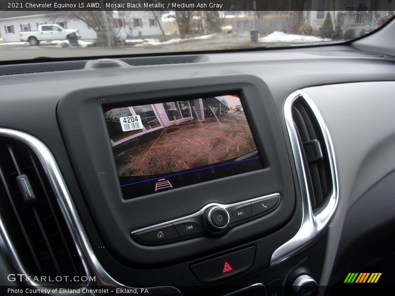 Mosaic Black Metallic / Medium Ash Gray 2021 Chevrolet Equinox LS AWD