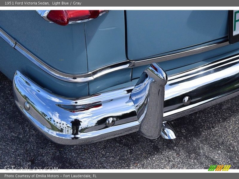 Light Blue / Gray 1951 Ford Victoria Sedan
