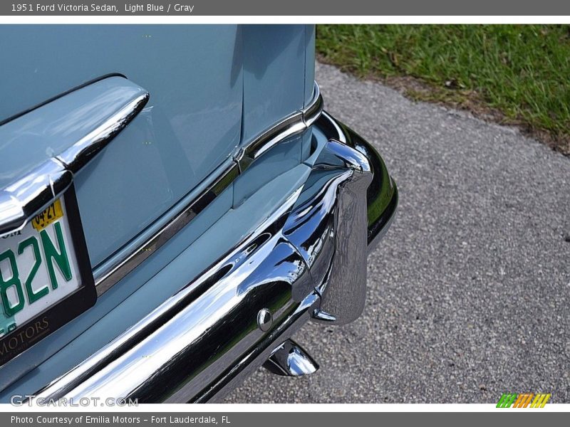 Light Blue / Gray 1951 Ford Victoria Sedan