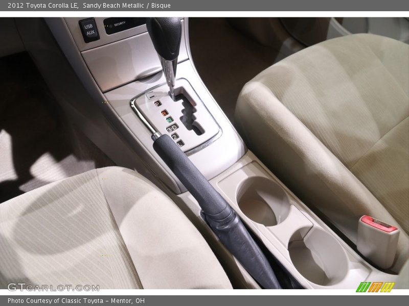 Sandy Beach Metallic / Bisque 2012 Toyota Corolla LE