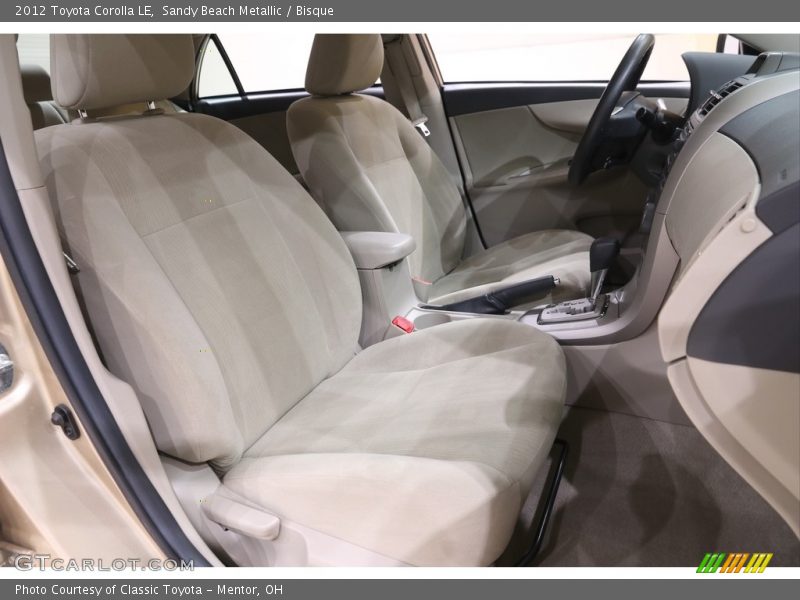 Sandy Beach Metallic / Bisque 2012 Toyota Corolla LE
