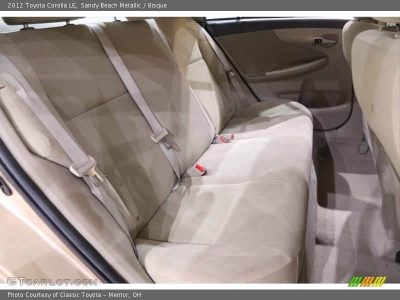 Sandy Beach Metallic / Bisque 2012 Toyota Corolla LE