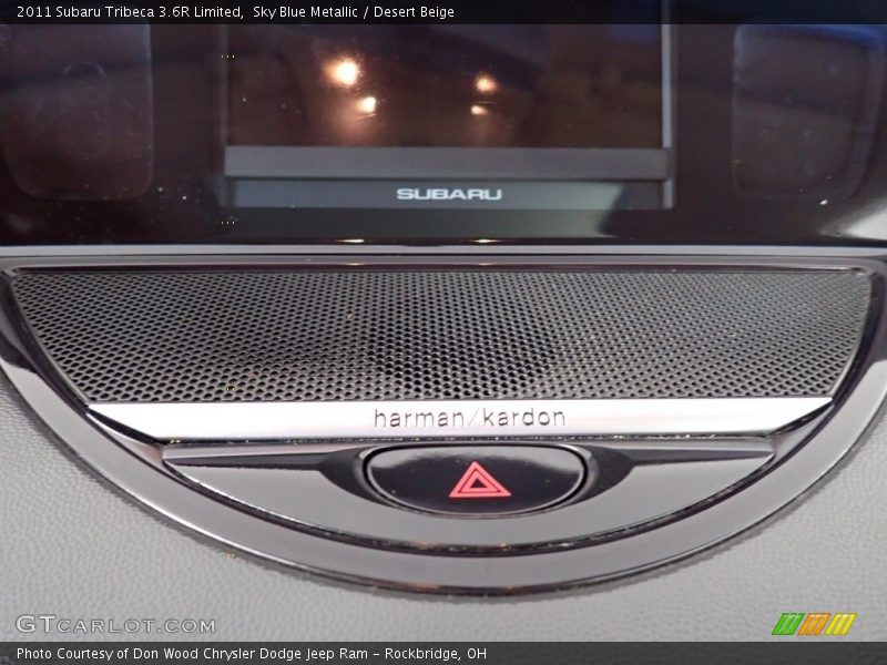 Sky Blue Metallic / Desert Beige 2011 Subaru Tribeca 3.6R Limited