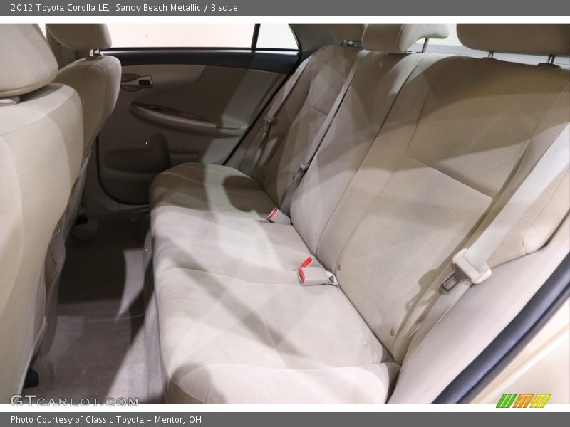Sandy Beach Metallic / Bisque 2012 Toyota Corolla LE