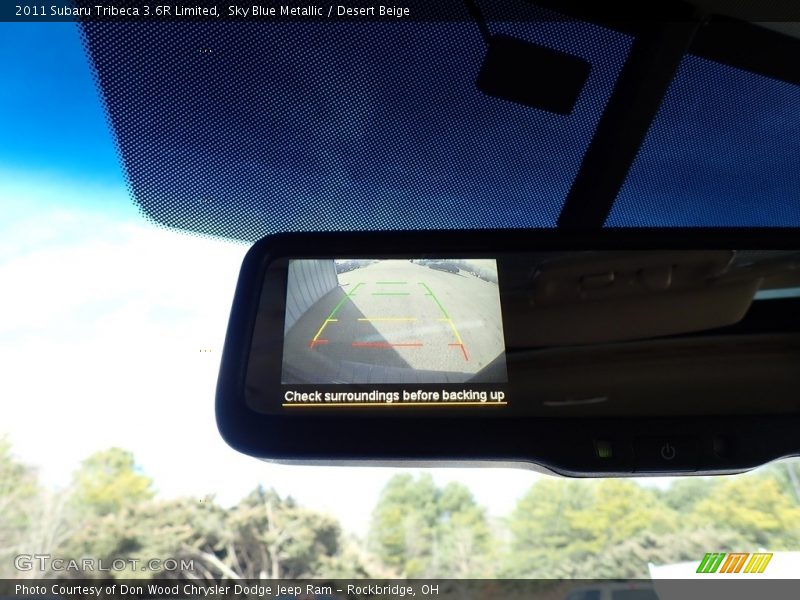 Sky Blue Metallic / Desert Beige 2011 Subaru Tribeca 3.6R Limited