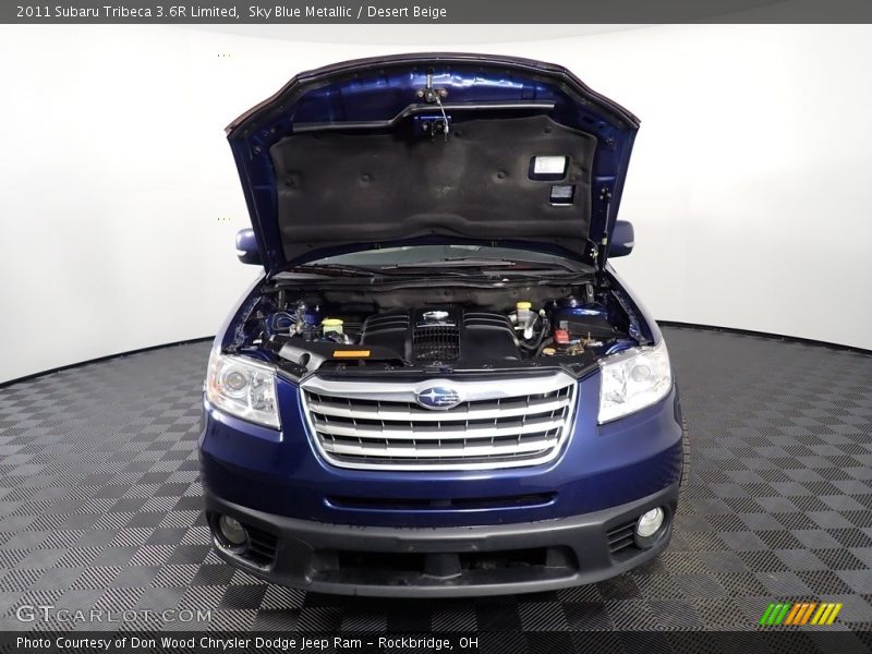 Sky Blue Metallic / Desert Beige 2011 Subaru Tribeca 3.6R Limited