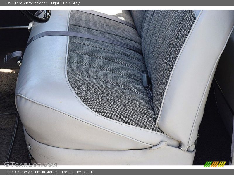 Front Seat of 1951 Victoria Sedan