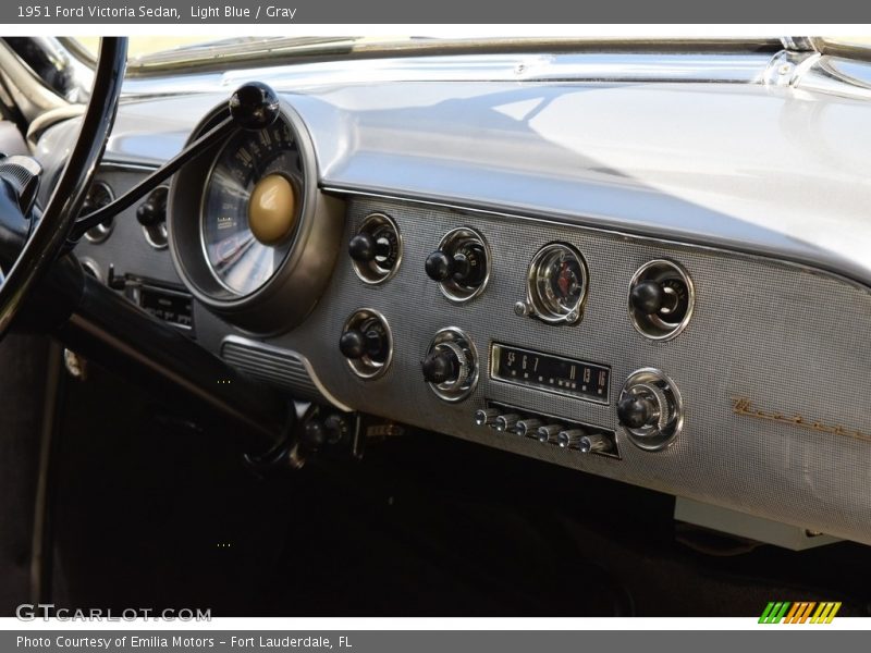 Controls of 1951 Victoria Sedan