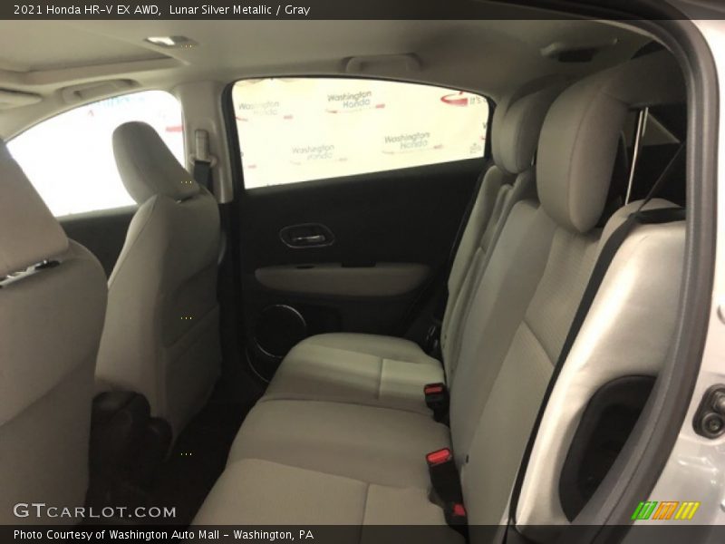Lunar Silver Metallic / Gray 2021 Honda HR-V EX AWD
