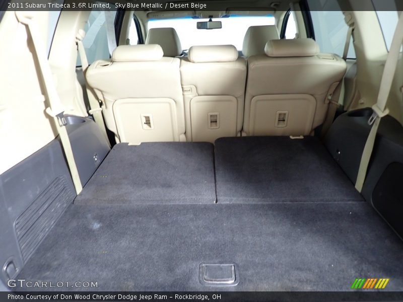 Sky Blue Metallic / Desert Beige 2011 Subaru Tribeca 3.6R Limited