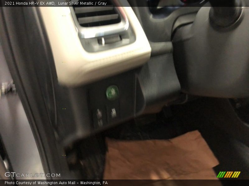 Lunar Silver Metallic / Gray 2021 Honda HR-V EX AWD