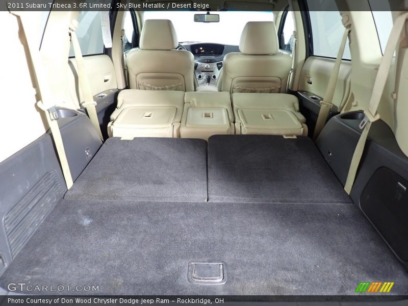 Sky Blue Metallic / Desert Beige 2011 Subaru Tribeca 3.6R Limited