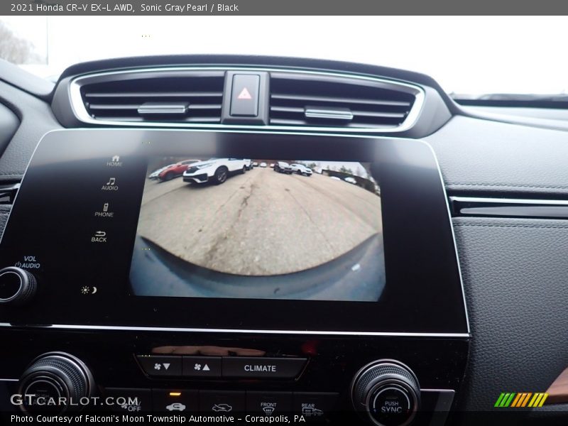 Sonic Gray Pearl / Black 2021 Honda CR-V EX-L AWD