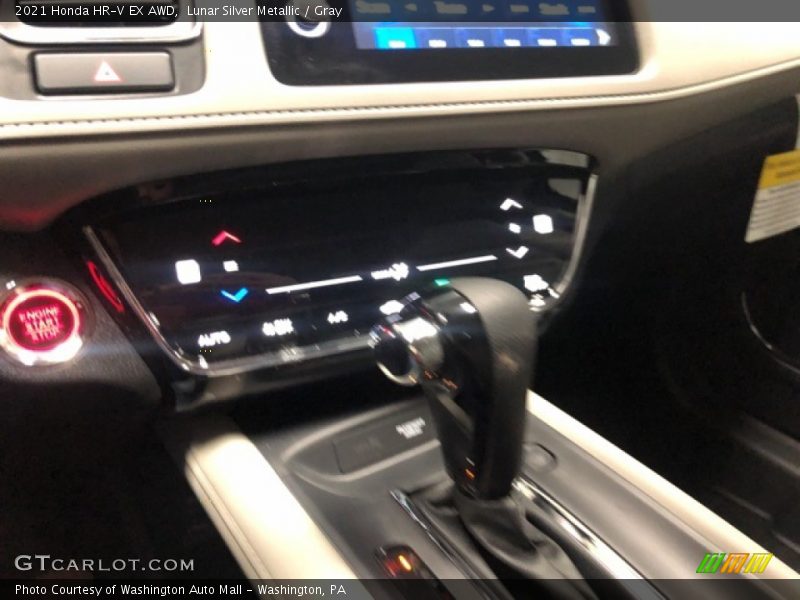 Lunar Silver Metallic / Gray 2021 Honda HR-V EX AWD