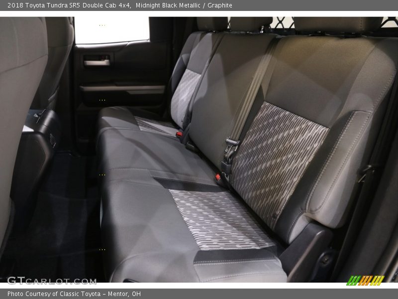 Midnight Black Metallic / Graphite 2018 Toyota Tundra SR5 Double Cab 4x4