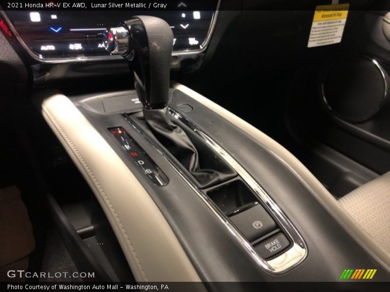 Lunar Silver Metallic / Gray 2021 Honda HR-V EX AWD