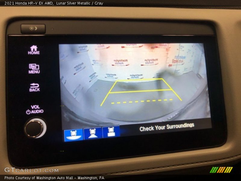 Lunar Silver Metallic / Gray 2021 Honda HR-V EX AWD