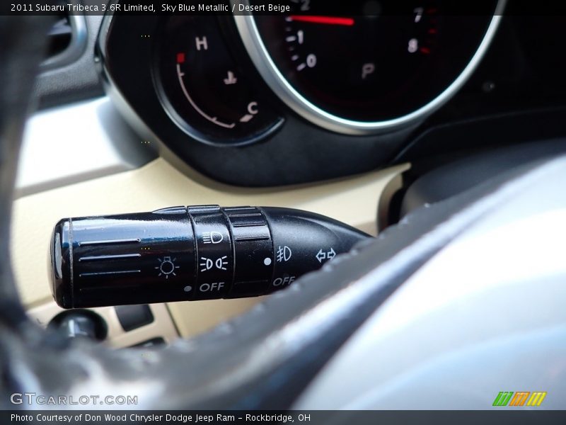 Sky Blue Metallic / Desert Beige 2011 Subaru Tribeca 3.6R Limited