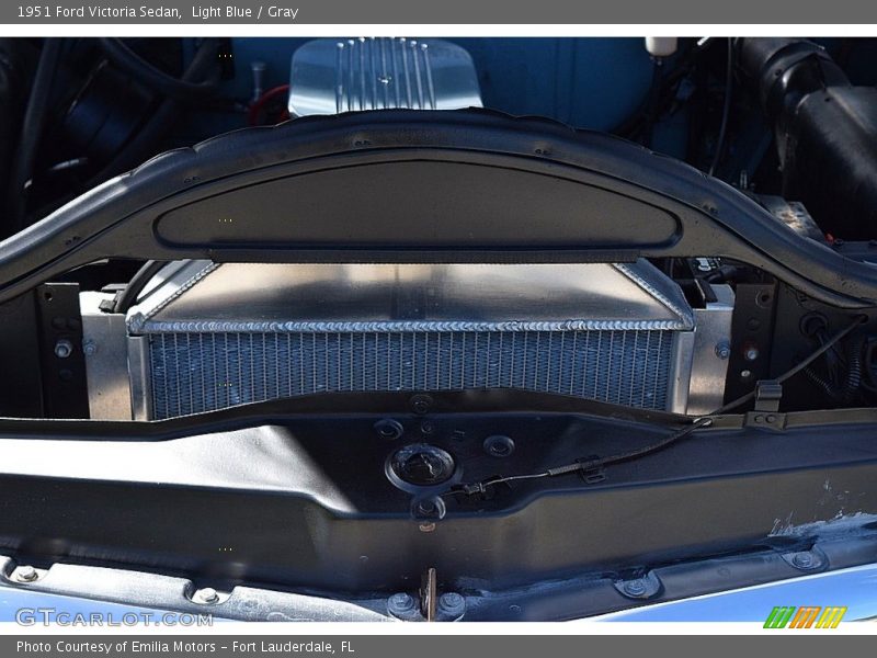 Light Blue / Gray 1951 Ford Victoria Sedan