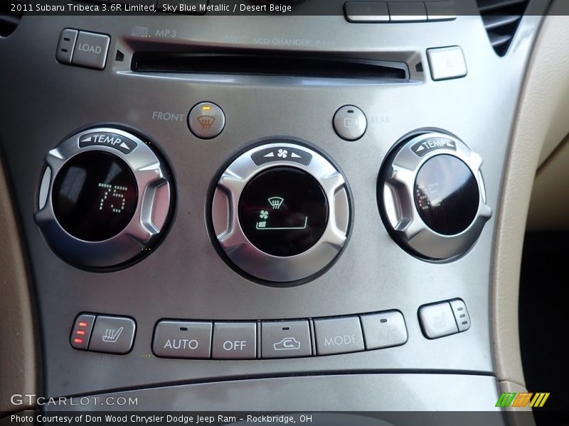 Sky Blue Metallic / Desert Beige 2011 Subaru Tribeca 3.6R Limited