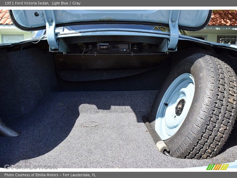 1951 Victoria Sedan Trunk