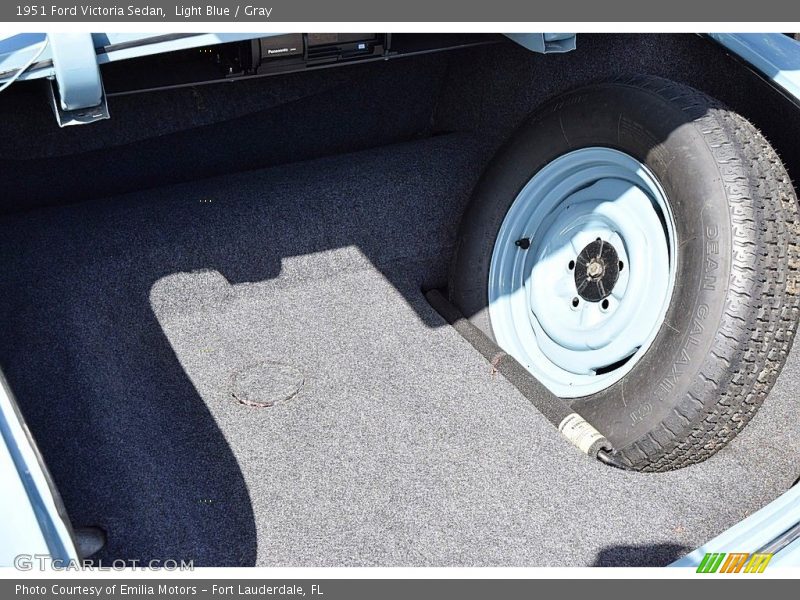  1951 Victoria Sedan Trunk