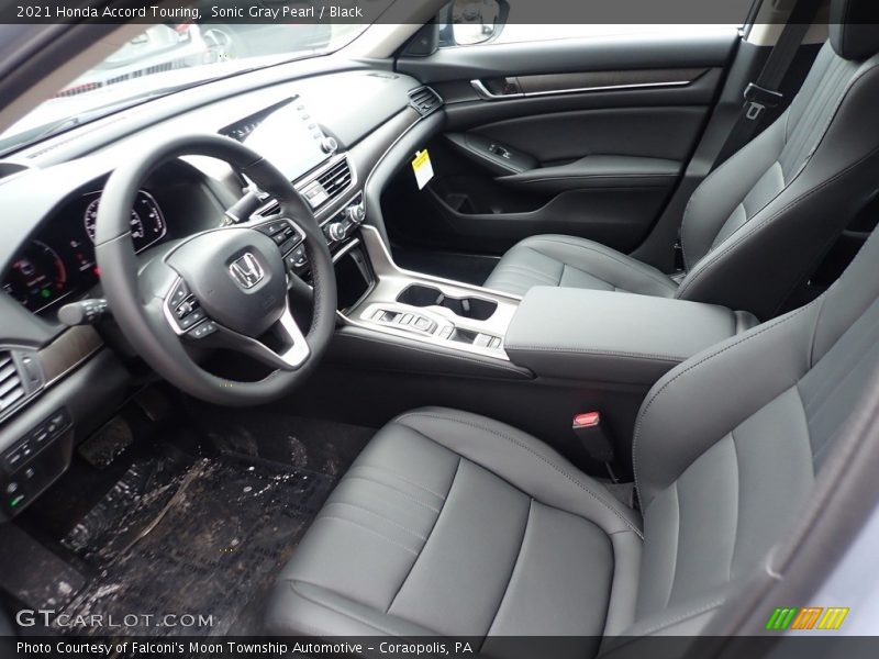 Front Seat of 2021 Accord Touring