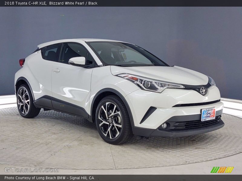 Blizzard White Pearl / Black 2018 Toyota C-HR XLE